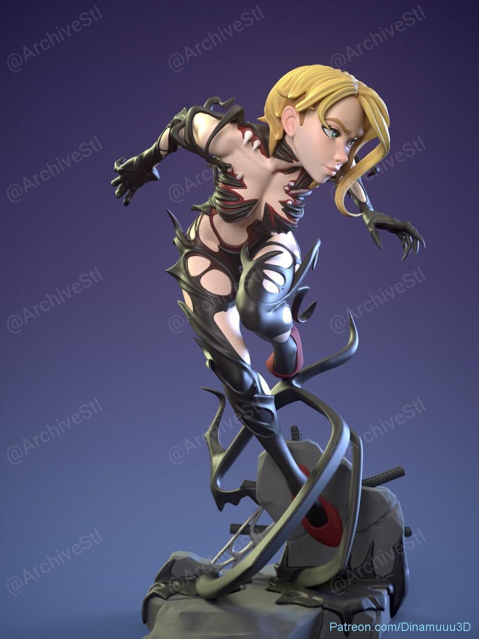 蜘蛛格温(Spidergwen) 3D打印图纸